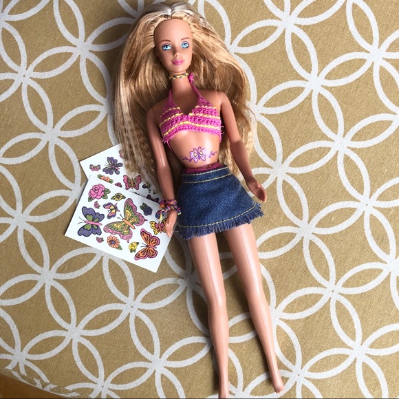 butterfly art barbie value